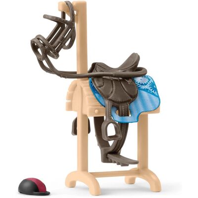 Schleich Horse Club 42613 Kinder Speelgoed Figuratie Accessoire Zadelstand Schleich Horse Club 42613 Kinder Speelgoed Figuratie Accessoire Zadelstand