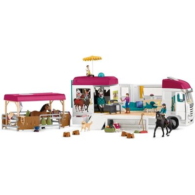 Schleich Horse Club Hestetransporter Lekesett - Lekefigurer Schleich Horse Club Hestetransporter Lekesett - Lekefigurer