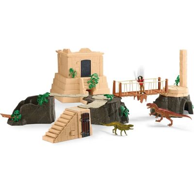Schleich Dino Tempel erobrings legesæt - Uddannelsesrigt & Fantasifuldt Schleich Dino Tempel erobrings legesæt - Uddannelsesrigt & Fantasifuldt