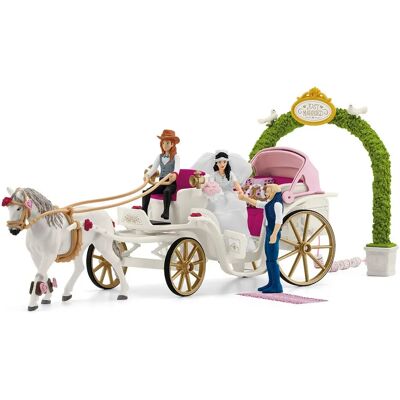 Schleich Horse Club Hochzeitskutsche Spielzeug - Spielset Schleich Horse Club Hochzeitskutsche Spielzeug - Spielset