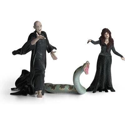 Schleich Harry Potter Voldemort Nagini Bellatrix - Figura giocattolo bambini Schleich Harry Potter Voldemort Nagini Bellatrix - Figura giocattolo bambini
