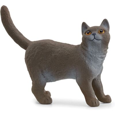 Schleich British Shorthair Katt - Tett Pels - 4,3cm - Barneleke Schleich British Shorthair Katt - Tett Pels - 4,3cm - Barneleke