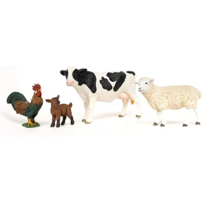 Schleich 42729 Barnelekefigur - Gård Dyr - 4 Samlefigurer Schleich 42729 Barnelekefigur - Gård Dyr - 4 Samlefigurer