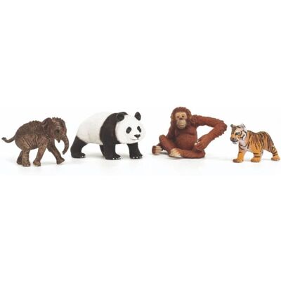 Schleich Wild Life Ázsiai kezdő készlet - Játékkarakter Schleich Wild Life Ázsiai kezdő készlet - Játékkarakter