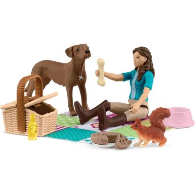 Schleich Horse Club 42746 Lekesett - Hest & Piknik Schleich Horse Club 42746 Lekesett - Hest & Piknik