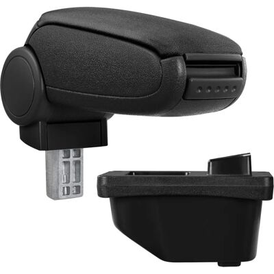 pro.tec Peugeot 308 I Mittelarmlehne - Stoff, Schwarz pro.tec Peugeot 308 I Mittelarmlehne - Stoff, Schwarz