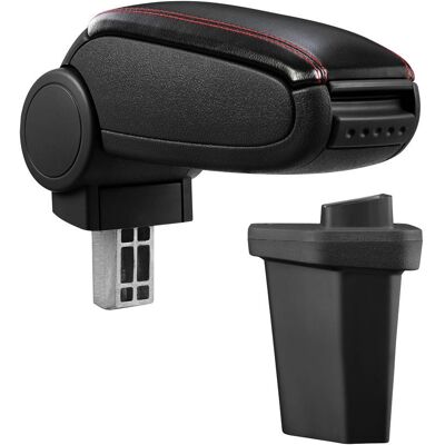 pro.tec - Hyundai I20 II - schwarz-rote Naht - Mittelarmlehne pro.tec - Hyundai I20 II - schwarz-rote Naht - Mittelarmlehne
