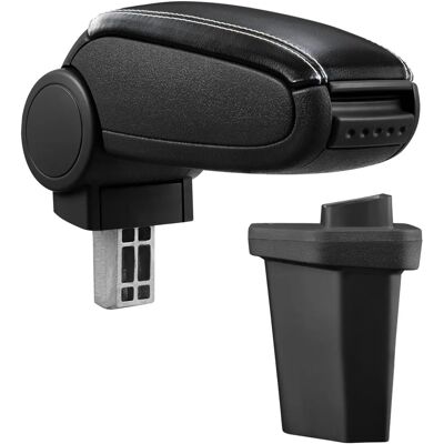 pro.tec Hyundai I20 2. Generation Mittelarmlehne - Schwarz Weiß Nähte pro.tec Hyundai I20 2. Generation Mittelarmlehne - Schwarz Weiß Nähte