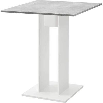 en.casa - Modell 65 x 65 x 78 cm - Quadratischer Esstisch - Weiß en.casa - Modell 65 x 65 x 78 cm - Quadratischer Esstisch - Weiß