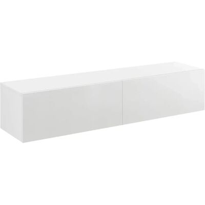 fr.casa Étagère Murale Evaton - 140x33x30cm - Meuble TV Moderne - Publicité fr.casa Étagère Murale Evaton - 140x33x30cm - Meuble TV Moderne - Publicité