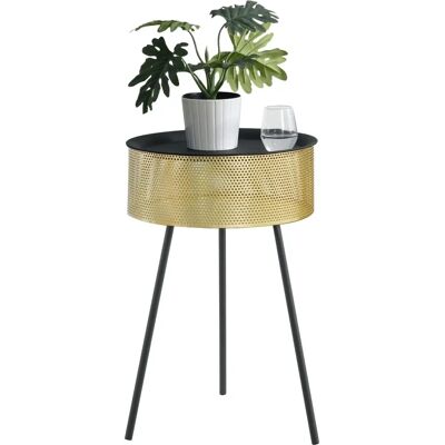 en.casa Gällivare Couchtisch - Metall, Schwarz & Gold - 65x40cm en.casa Gällivare Couchtisch - Metall, Schwarz & Gold - 65x40cm
