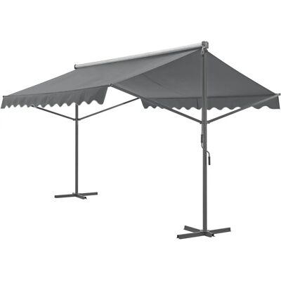 Pro.tec Verstellbare Sonnenschutz - 600 x 300 x 260 cm Pro.tec Verstellbare Sonnenschutz - 600 x 300 x 260 cm