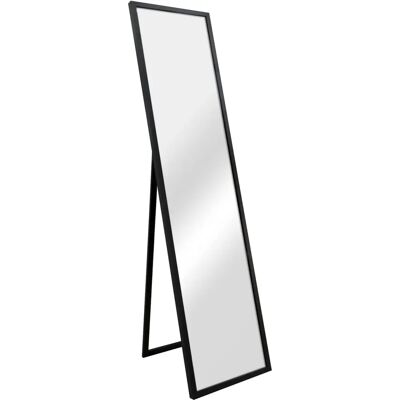 en.casa - Miroir au Sol Noir - Élégant & Réglable - Publicité en.casa - Miroir au Sol Noir - Élégant & Réglable - Publicité