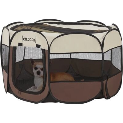 en.casa Telford Enclos pour Animaux - Pliable, Imperméable, Acier, 58x114x114 cm - Publicité en.casa Telford Enclos pour Animaux - Pliable, Imperméable, Acier, 58x114x114 cm - Publicité