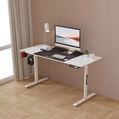 Pro.tec Hayward Elektrisch Höhenverstellbarer Schreibtisch - Weiß - 140x60cm Pro.tec Hayward Elektrisch Höhenverstellbarer Schreibtisch - Weiß - 140x60cm