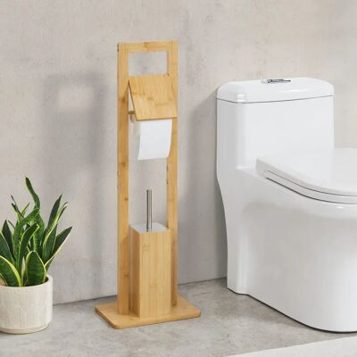 en.casa Västerås Set di Spazzola e Porta WC - Accessorio Bagno en.casa Västerås Set di Spazzola e Porta WC - Accessorio Bagno