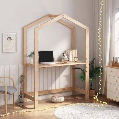 en.casa Suså Escritorio Infantil Ajustable en Altura Madera - Muebles para Niños en.casa Suså Escritorio Infantil Ajustable en Altura Madera - Muebles para Niños