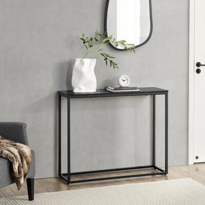 en.casa Kittilä Mesa Consola - Efecto Mármol Negro - Entrada, Salón en.casa Kittilä Mesa Consola - Efecto Mármol Negro - Entrada, Salón