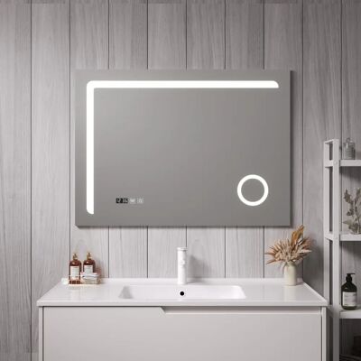 Espejo de baño LED PRO.TEC Chambave - 70x100cm Espejo de baño LED PRO.TEC Chambave - 70x100cm