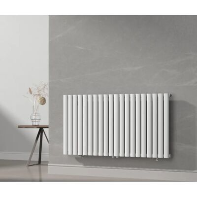 Calefactor de panel único neu.haus - 857W, 20 tubos, Blanco Calefactor de panel único neu.haus - 857W, 20 tubos, Blanco