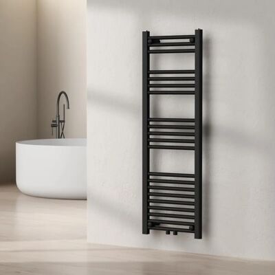 Radiateur mural Voss 425 W, acier, 21 tubes, noir - neu.haus - Publicité Radiateur mural Voss 425 W, acier, 21 tubes, noir - neu.haus - Publicité