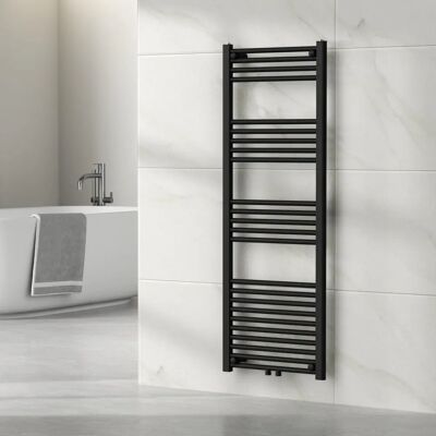 neu.haus Voss 570W 24 Tubos Radiador de Pared - Negro neu.haus Voss 570W 24 Tubos Radiador de Pared - Negro