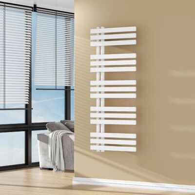neu.haus Slidre 120x50cm Radiador de Acero Moderno - Toallero neu.haus Slidre 120x50cm Radiador de Acero Moderno - Toallero