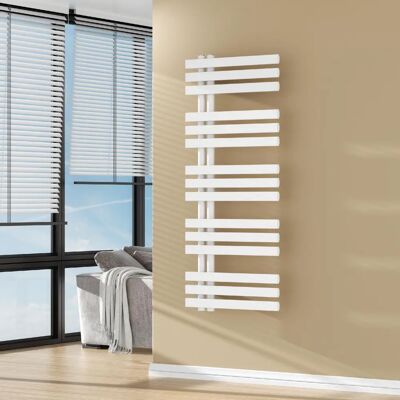 neu.haus Slidre 120x50cm Radiador de Acero Moderno - Toallero neu.haus Slidre 120x50cm Radiador de Acero Moderno - Toallero