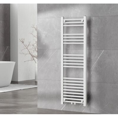 Radiador toallero Voss 425 W acero 21 tubos - Blanco Radiador toallero Voss 425 W acero 21 tubos - Blanco