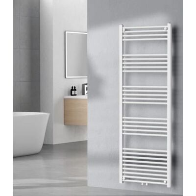 neu.haus Voss 755 W 28 tubos Acero Radiador de Pared - Blanco neu.haus Voss 755 W 28 tubos Acero Radiador de Pared - Blanco
