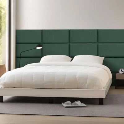 Ensemble de Panneaux Muraux Velours neu.haus - 60x30cm - Vert Foncé - Panneaux - Publicité Ensemble de Panneaux Muraux Velours neu.haus - 60x30cm - Vert Foncé - Panneaux - Publicité