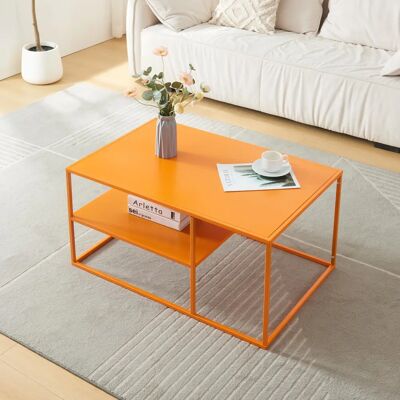 en.casa Solund Stahl-Couchtisch - Rechteckig - 90x60x45 cm en.casa Solund Stahl-Couchtisch - Rechteckig - 90x60x45 cm