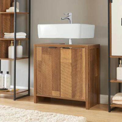en.casa Namsskogan Mueble de baño - Nogal en.casa Namsskogan Mueble de baño - Nogal