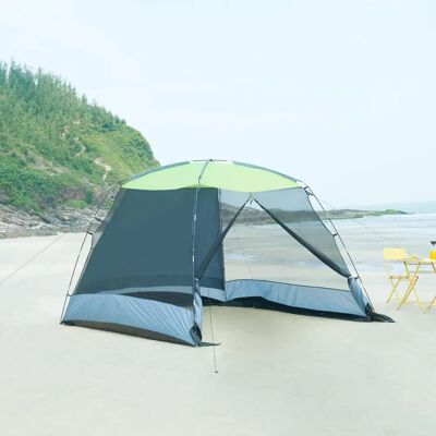 pro.tec Pabellón de jardín con mosquitera - Protección exterior pro.tec Pabellón de jardín con mosquitera - Protección exterior