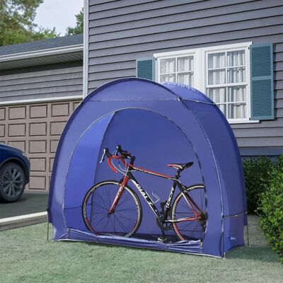Pro.tec Tienda para bicicletas - Carpa ligera impermeable para almacenamiento exterior Pro.tec Tienda para bicicletas - Carpa ligera impermeable para almacenamiento exterior
