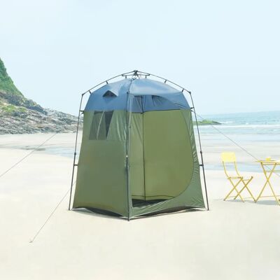 Pro.tec AYAS Tente de Douche Portable - Intimité, Imperméable, Montage Facile - Publicité Pro.tec AYAS Tente de Douche Portable - Intimité, Imperméable, Montage Facile - Publicité