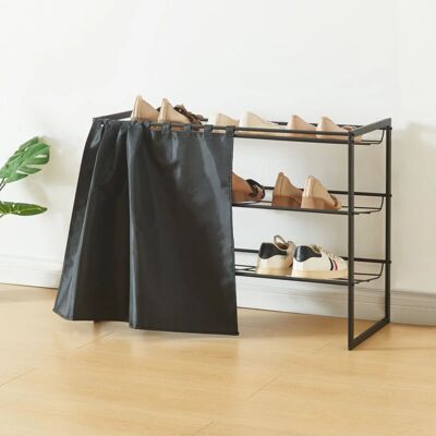 en.casa Lumparland Zapatero - Ventilado, Apilable, 9 Pares en.casa Lumparland Zapatero - Ventilado, Apilable, 9 Pares