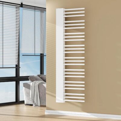 neu.haus Kviteseid 24 tubes Acier Radiateur sèche-serviettes mural - Publicité neu.haus Kviteseid 24 tubes Acier Radiateur sèche-serviettes mural - Publicité