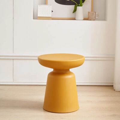 en.casa Posio Gelb 44xØ40 cm Beistelltisch - Beistelltisch en.casa Posio Gelb 44xØ40 cm Beistelltisch - Beistelltisch