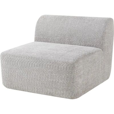 en.casa Modulares Sofa-Element Mittenteil Grau en.casa Modulares Sofa-Element Mittenteil Grau
