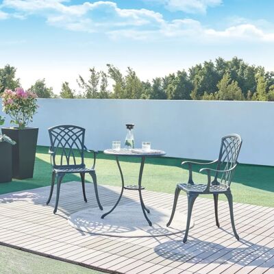 Casapro Vena 3-teiliges Bistro-Set - Gartenmöbel Casapro Vena 3-teiliges Bistro-Set - Gartenmöbel