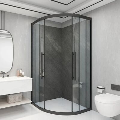 neu.haus Conjunto de 12 Paneles de Pared - Piedra Gris - Decoración de Baño neu.haus Conjunto de 12 Paneles de Pared - Piedra Gris - Decoración de Baño