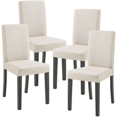 Dale Hamburg Beige - Moderne Esszimmerstühle - 4 Stk Dale Hamburg Beige - Moderne Esszimmerstühle - 4 Stk