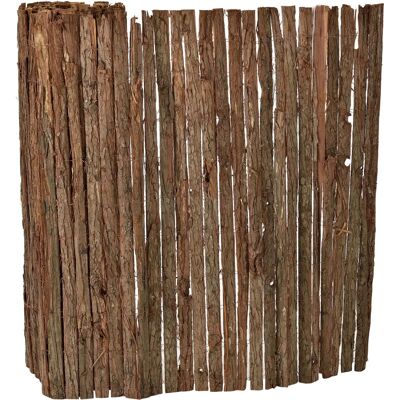 CASA.PRO Rindenzaun 5x1m - Zaun CASA.PRO Rindenzaun 5x1m - Zaun