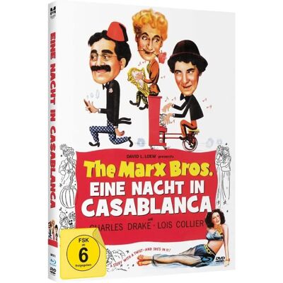 Marx Brüder - Eine Nacht in Casablanca - Limitierte Mediabook-Edition - Film Marx Brüder - Eine Nacht in Casablanca - Limitierte Mediabook-Edition - Film