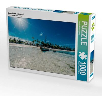 CALVENDO - La Plage de Jambiani - 1000 Stukjes - Puzzle CALVENDO - La Plage de Jambiani - 1000 Stukjes - Puzzle