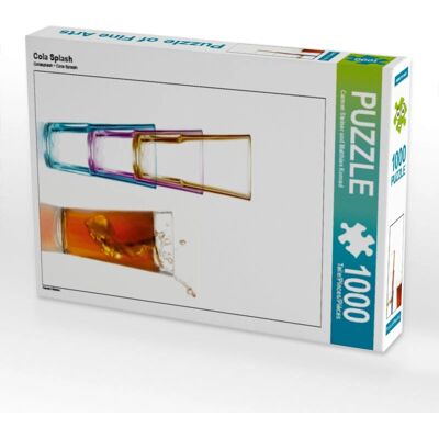 Calvendo - Cola Splash - 1000 Stuks - 48 x 64 cm - Puzzel Calvendo - Cola Splash - 1000 Stuks - 48 x 64 cm - Puzzel