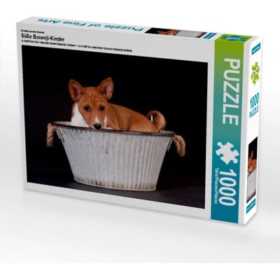 Calvendo - Basenji - 1000 stukken - 64x48 cm - Puzzel Calvendo - Basenji - 1000 stukken - 64x48 cm - Puzzel