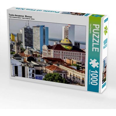 Calvendo - Teatro Amazonas Manaus - 64x48 cm - 1000 Pieces - Puzzle Calvendo - Teatro Amazonas Manaus - 64x48 cm - 1000 Pieces - Puzzle