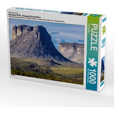CALVENDO - Brésil 2018 - Chapada Diamantina - 1000 Delen - Puzzle CALVENDO - Brésil 2018 - Chapada Diamantina - 1000 Delen - Puzzle
